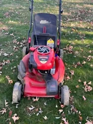 craftsman lawn mower 917.370410, red, 190cc.