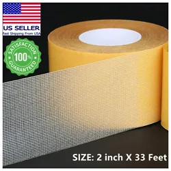 This heavy duty outdoor carpet tape provides super grip on rugs and rugs while still being safe and residue-free on...