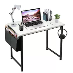 This desk can be used as a office desk, study desk, computer desk, writing desk. It can be used in office dorm, school...