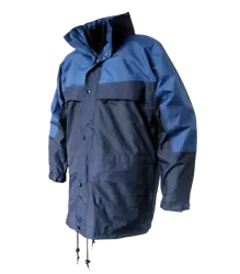 The Snow Owl Parka is made of 190T Polyester pongee with PVC coating. This Jacket is a solution to cold, windy and/or...