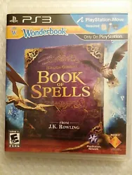 Wonderbook: Book of Spells (Sony PlayStation 3, 2012). Condition is 