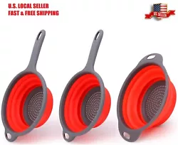 ◆Durable Colander: Sturdy and durable. Use this strainer to rinse your salad leaves, fruits and fresh vegetables.Heat...