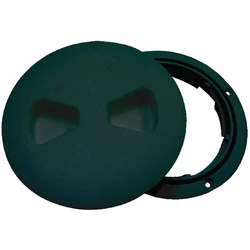 Low Profile Twist Out Deck Plate. Boat Motor Flusher. Hole: 6-1/4