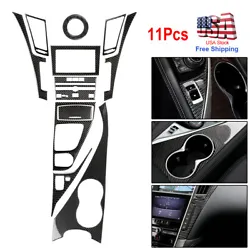 Fit For： For Infiniti Q50 Q60 2014-2019. 🚗The product material is Carbon fiber, which is wear-resistant,...