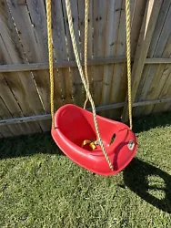 This Little Tikes High Back Baby & Toddler Swing is perfect for young children who love to play outdoors. With its...