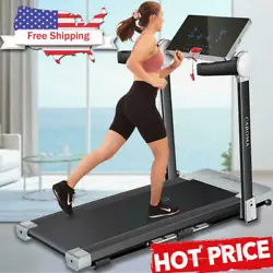 Type1 #2.25HP Folding Treadmill. The elderly can walking on this treadmill after dinner to improve cardiovascular...