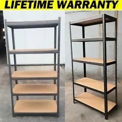 This boltless storage shelf is a very universal and strong garage shelf. Boltless design is for convenient assembly. It...
