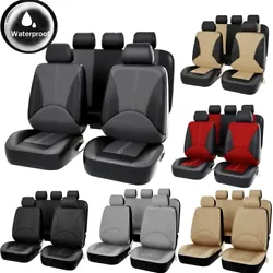 PU leather car seat cover (specification) Material: PU leather. Function – The seat cover is breathable, comfortable...