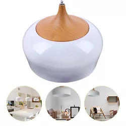 Parameters： Lamp Shade Dimensions: 30.5*H21 cm / 12*H8 inches Ceiling Sucker Dimensions: 10*H2 cm / 3.9*H0.78 inches...