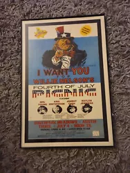 WILLIE NELSON CONCERT TOUR POSTER 12