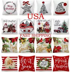 Throw PILLOW COVER Decorative Gift Double-Sided Cushion Case 18x18