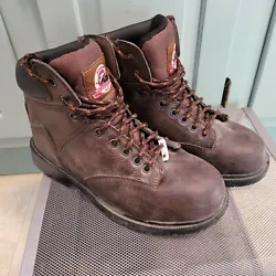 Selling Brahma Bravo Steel Toe Brown Work Boots Mens Size 9 - NEW. They appear new. One still has a piece of the...