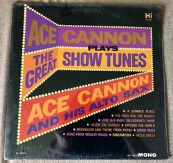 ACE CANNON Plays The Great Show Tunes Hi HL 12019 POP 1964 33 LP NEW SEALED. .