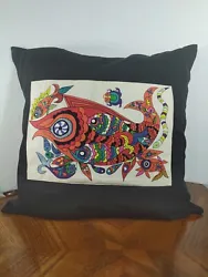 Fish Throw Pillow Cover 17