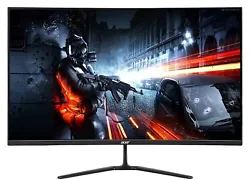 Acer has provided the perfect monitor to enhance your gaming experience. Its curved 32” HD screen imparts beautiful...