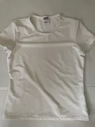 Patagonia Womens Small Shirt Capilene Silkweight White Short Sleeve. In good, gently used condition. Measurements are...