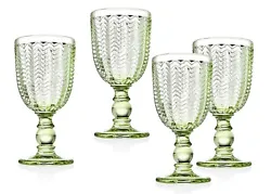 These Red Wine Goblet Glasses by Godinger adds a touch of elegance to your drinking experience. This is a perfect party...