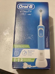 Braun Oral-B Électrique Brosse à Dents Vitality 170 Crossaction Avec Minuterie. Neuve emballage clos