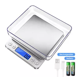 Upgraded Digital Kitchen Scale Large Range Mini Kitchen Scale Food Electronic Scale Pocket Scale with LCD Display. 2...