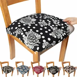 4️⃣[Multiple Occasions] : Elastic stretch dining chair slipcover, suitable for office chairs, dinning room chairs,...