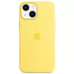Coque en silicone avec MagSafe pour iPhone 13 mini - Zeste de citron La coque en silicone avec MagSafe est une...