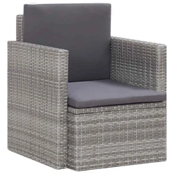Ce fauteuil en résine tressée sera un excellent accessoire à votre espace de vie extérieur. Il ajoutera une touche...