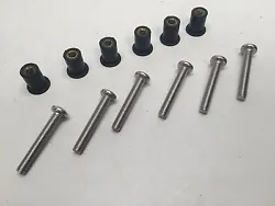This is a set of durable Well Nuts that are made of rubber and cooper with stainless steel screws. These are suitable...
