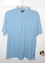 Patagonia Polo Shirt Size L Blue . Condition is Pre-owned. Shipped with USPS First Class Package. Good condition!...