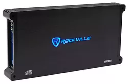 Rockville dB15 6000 Watt Peak/1500 Watt Dyno-Certified RMS Mono 2 Ohm Amplifier Car Audio Amp. The dB15 is a mono...