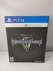 Kingdom Hearts III -- Deluxe Edition (Sony PlayStation 4, 2019).