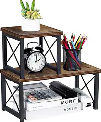 Whether you need a small shelf rack or an extended storage unit, our organizer can be used as a corner stand, desktop...