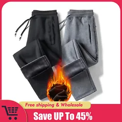 Cozy Material: Loose-fit sweatpants are made of soft and non-itchy fabric that feels really comfy on the skin. Season:...