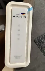 ARRIS SURFboard SB6183 Cable Modem DOCSIS 3.0 - white & Black ARRIS SB6190. Shipped with USPS Priority Mail.