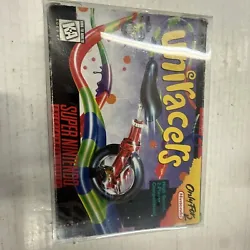 Uniracers (Super Nintendo Entertainment System, 1994) Authentic CIB Great Cond. Manual is worn. Box has some wear.