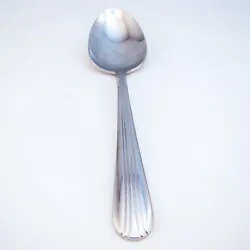 Item : Oval Soup Spoon(s). Pattern : Empire. Material : Stainless Steel. Length : 7 1/4