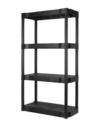 Capacity or 70 lbs. per shelf when evenly distributed Easy assembly - no tools required 13.88