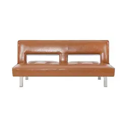As a sitting sofa you can choose 3 different reclining positions to satisfy your comfort. Futon sofa bed is versatile...