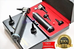 PRODUCT DETAIL : NEW! ENT OTOSCOPE KIT/SET LED OTOSCOPE 3.5v + BULB + SPECULA W/HARD CASE BLACK. ENT OTOSCOPE KIT/SET...