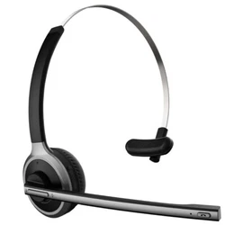 Over the Head Wireless Headphone with Boom Mic Headset Hands-free Earphone Noice Canceling Black. Over the Head...
