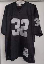 ** I do not ship to APO military addresses. ** Marcus Allen #32 Raiders Mens Mitchell & Ness Sz see measurements Black...