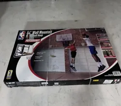 -Local pickup in Cape Coral FL.-Brand New, Unopened NBA Official 54 In. Wall-Mounted Basketball Hoop with Polycarbonate...