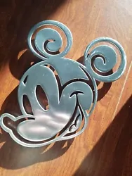 Used Mickey mouse trivet missing one rubber foot cover please see pictures