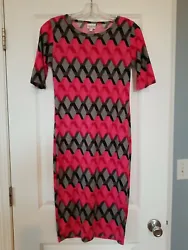 Lularoe julia Xs. Shipped with USPS Priority Mail. Gorgeous!!! Worn just once.
