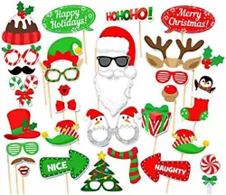 Bring huge fun not only for Christmas Party, but also for carnival, masquerade and other spoof parties. Pattern Letter...