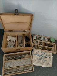Boîte de MECCANO ancien. Début 20éme