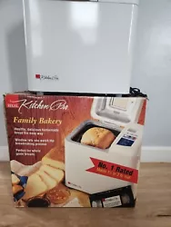 Regal Kitchen Pro Bread Maker 2 LB K6743 NEW Open Box. Box has damage- open box never used was stored in basement for...