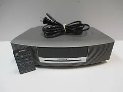 Bose Wave Music System AWRCC1 silver. it is working condition. what you see in the picture exactly what your get.