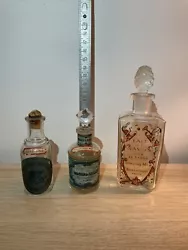 ancien flacons de parfum 1900 Roger & Gallet.