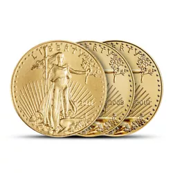 Coin Highlights Actual gold content of 1/10 troy oz.
