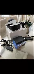 playstation 4 vr bundle used. With 5 games in perfect working condition used lightly